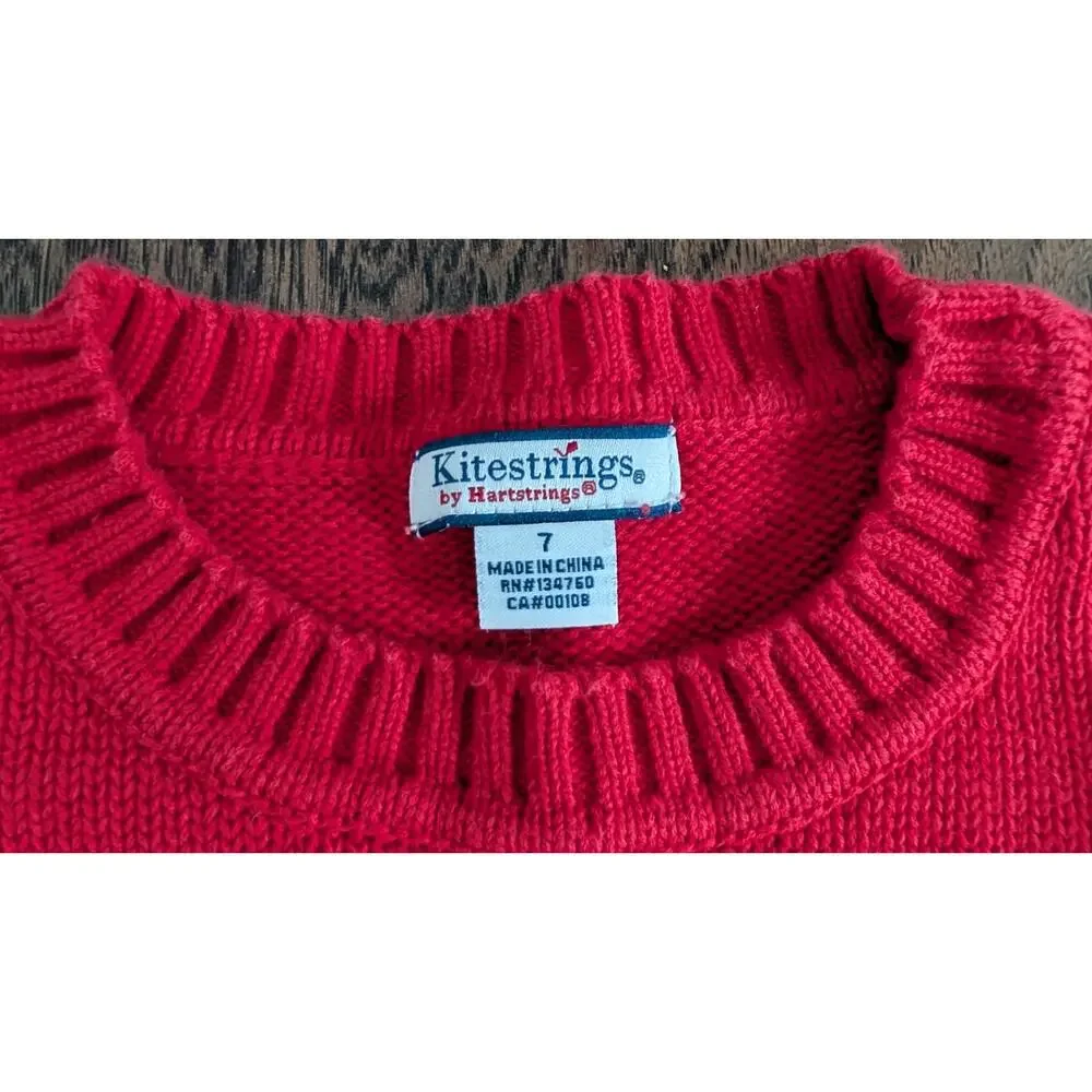 Kitestrings Christmas Truck Knit Sweater